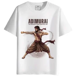 Adimurai The Ancient Tamil Martial Art round neck half sleeves graphic Printed T-Shirt