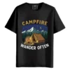 Campfire Wander Often round neck half sleeves graphic printed T-Shirt