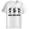 Dance, Drum, Repeat round neck half sleeves graphic printed T-Shirt