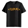 End of Love round neck half sleeves Graphic Printed T-Shirt