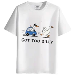 Got Too Silly Round Neck Half Sleeves Printed T-Shirt