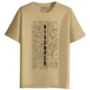 RUKZO Discover Graphic Printed Round Neck Half Sleeve T-Shirt