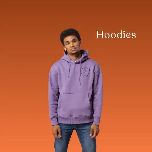 RUKZO trendy graphic printed men's hoodie