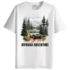 OFFROAD Adventure round neck half sleeves Graphic Printed T-Shirt