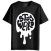 Stay Weird Round Neck Half Sleeves Printed T-Shirt