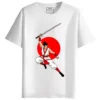 RUKZO Warrior Round Neck Half Sleeves Printed T-Shirt
