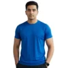rukzo flexitee gym and active wear imperial blue t-shirt