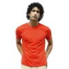 PIMA Cotton Round Neck Half Sleeve Red T-Shirt