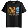 RUKZO I'M Ready For Vacation Graphic Printed Unisex T-Shirt for men and women in black